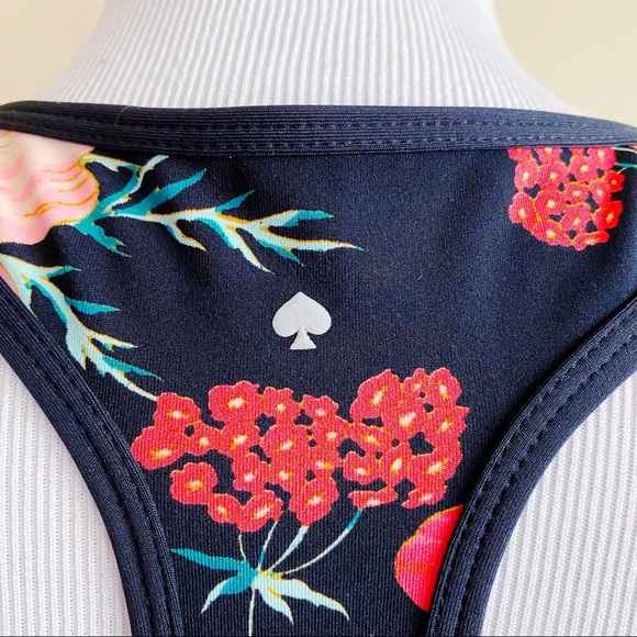 Kate Spade Floral Blossom Sports Bra Flowers XL - Picture 5 of 8